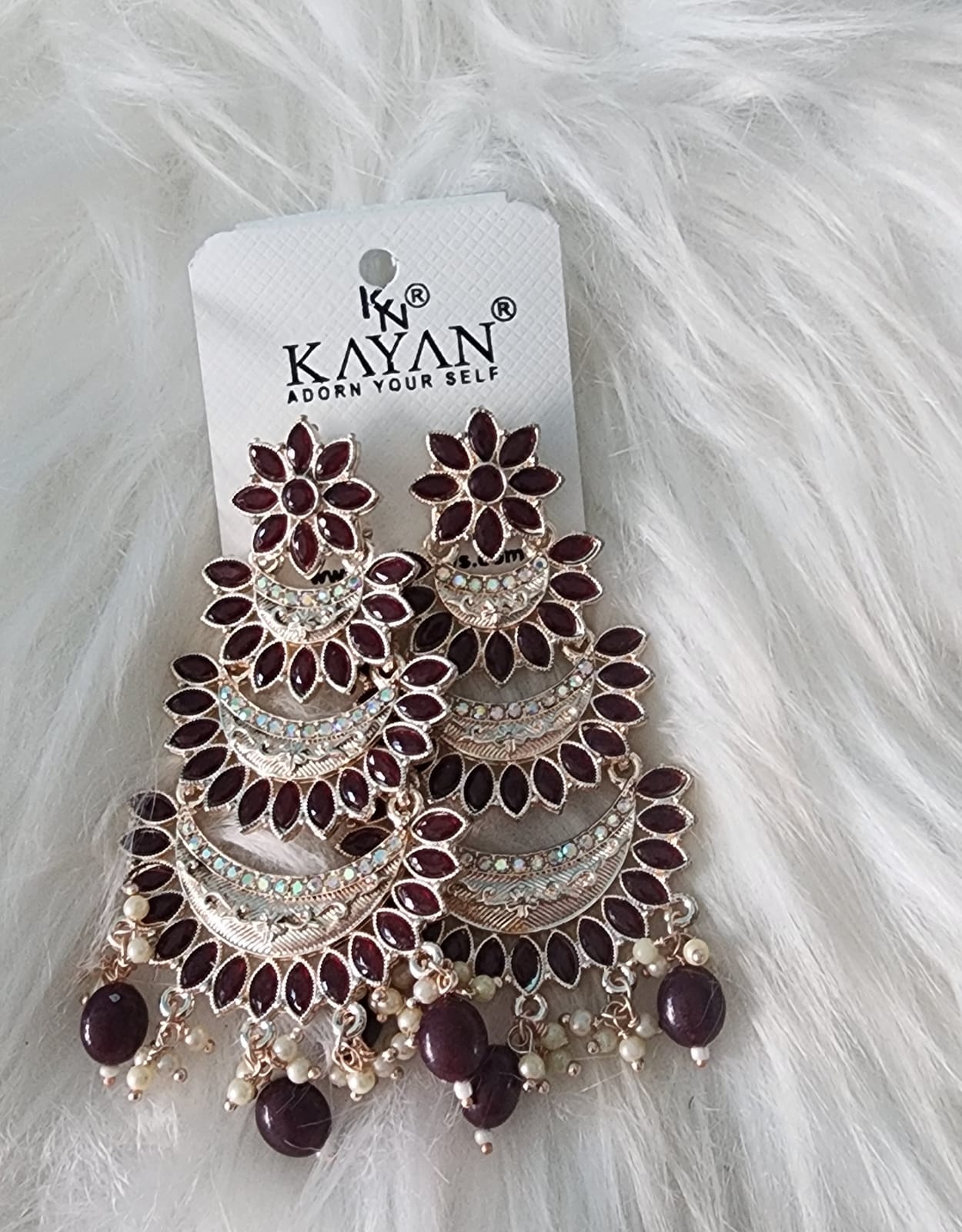 Kayan 3 Layer Earring