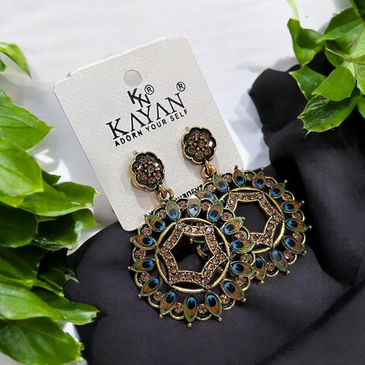 Kayan Peacock Design Mehendi Finish