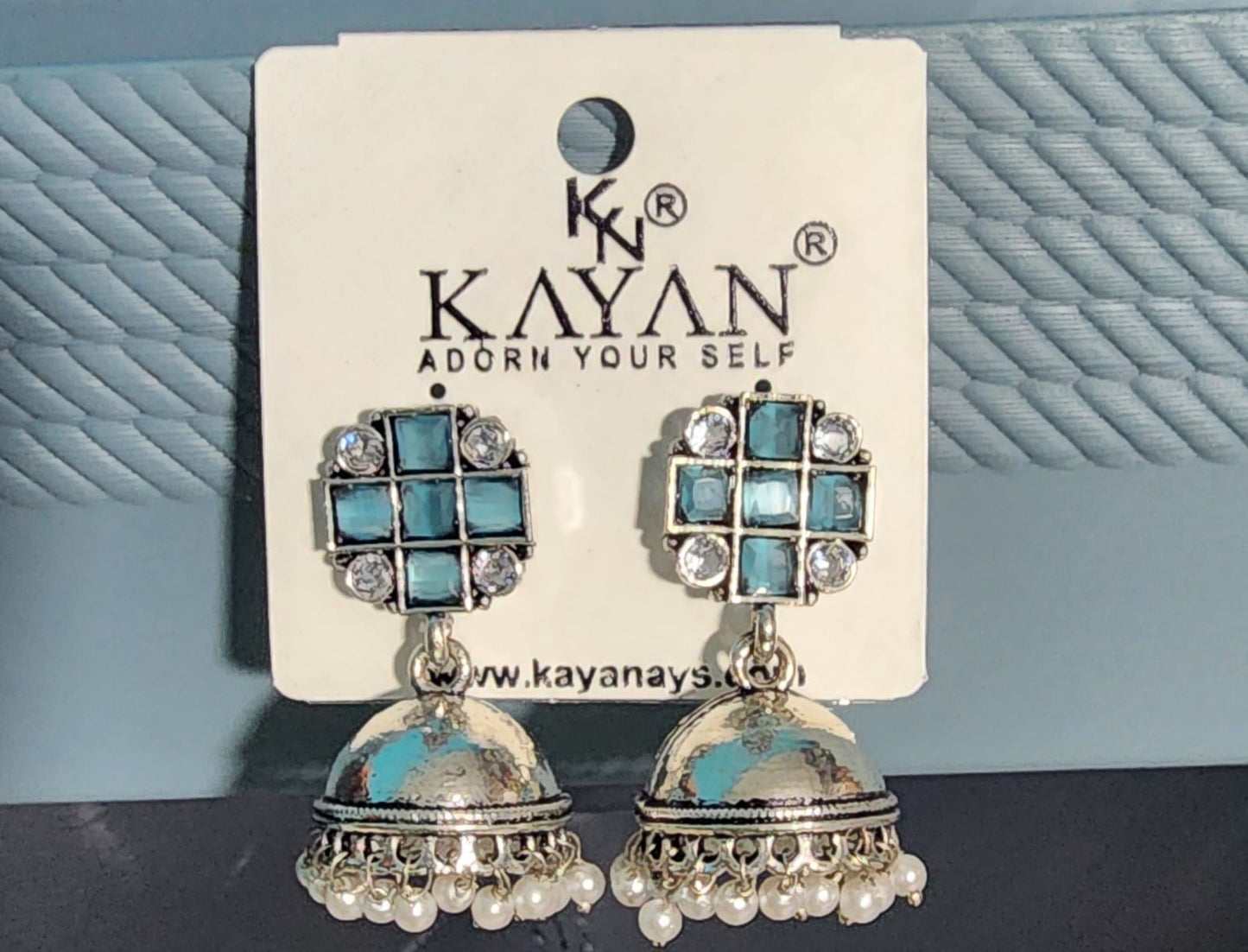 Oxidized German Silver Jhumka